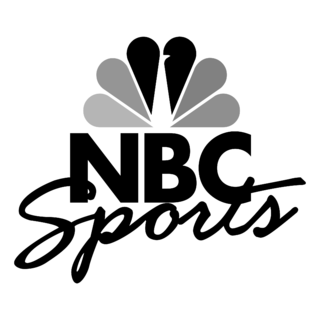 NBC Sports Logo Black and White