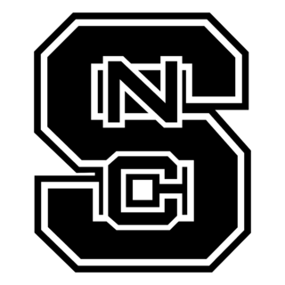 NC State University Logo Black and White