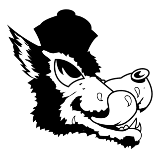 NCSU Wolfpack Logo Black and White (2)