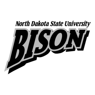 NDSU Bison Logo Black and White (4)