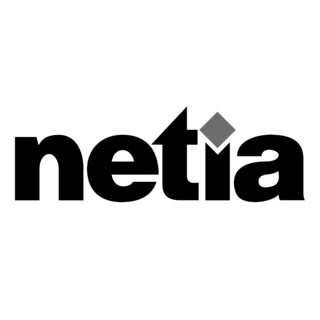 Netia Logo Black and White