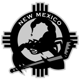 New Mexico Scorpions Logo Black and White