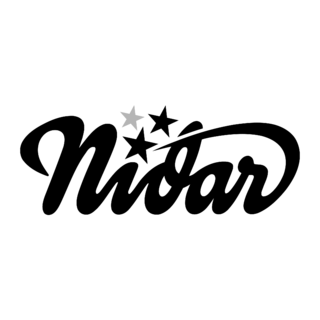 Nidar Logo Black and White