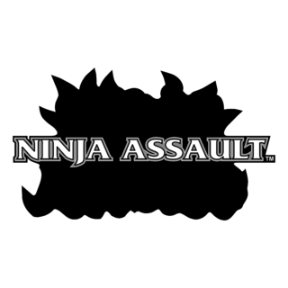 Ninja Assault Logo Black and White