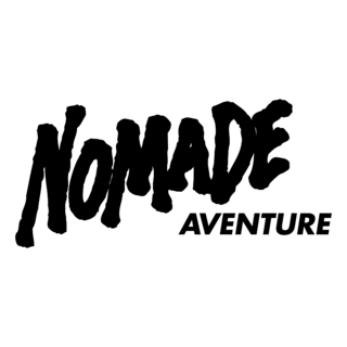 Nomade Aventure Logo Black and White