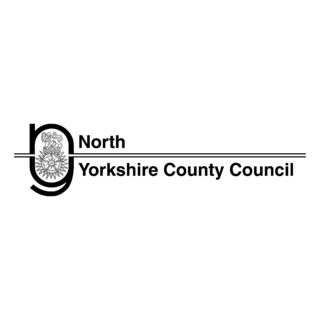 North Yorkshire County Council Logo Black and White