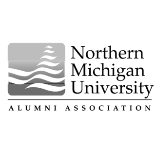Northern Michigan University Logo Black and White