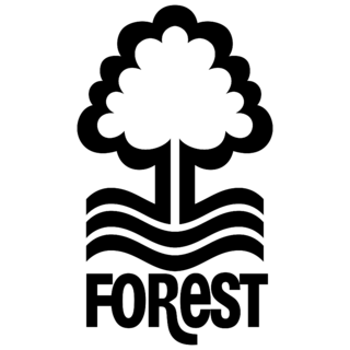 Nottingham Forest FC Logo Black and White