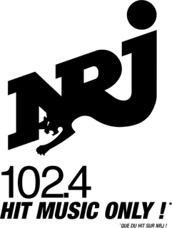 NRJ Bordeaux Logo Black and White