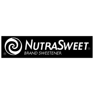 NutraSweet Logo Black and White