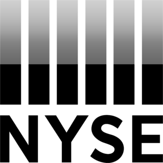 NYSE New York Stock Exchange Logo Black and White