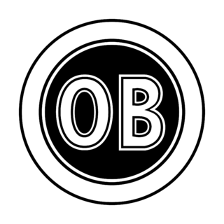 o.b. Logo Black and White