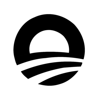 Obama Logo Black and White