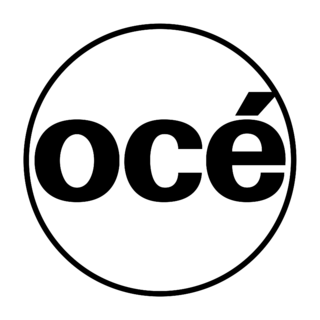 Océ Logo Black and White