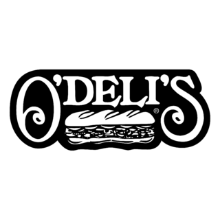 O’Deli’s Logo Black and White