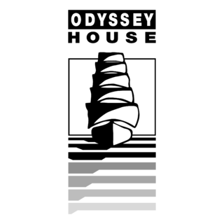 Odyssey House Logo Black and White