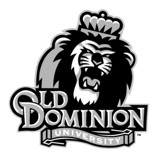 Old Dominion Monarchs Logo Black and White