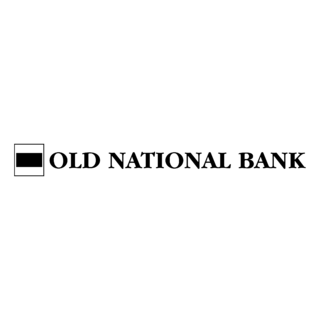 Old National Bank Logo Black and White