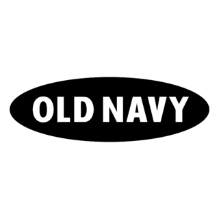 Old Navy Logo Black and White