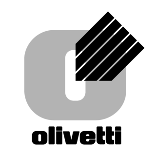 Olivetti Logo Black and White