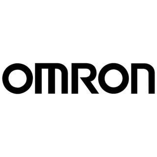 Omron Logo Black and White
