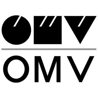 OMV Logo Black and White