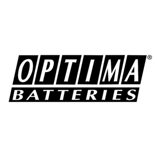 Optima Batteries Logo Black and White