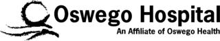 Oswego Hospital Logo Black and White