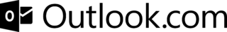 Outlook.com Logo Black and White