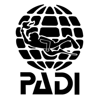 PADI Logo Black and White