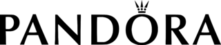 Pandora Logo Black and White