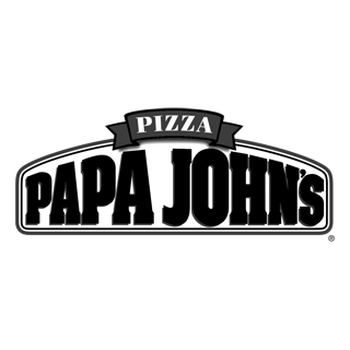 Papa John’s Pizza Logo Black and White