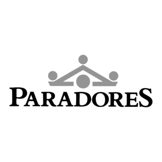 Paradores Logo Black and White