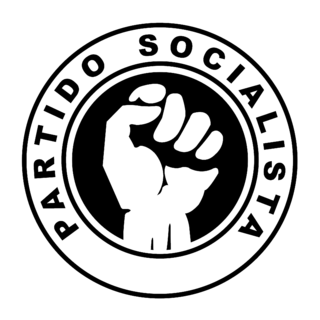 Partido Socialista Logo Black and White