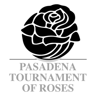 Pasadena Tournament of Roses Logo Black and White