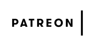 Patreon Logo Black and White