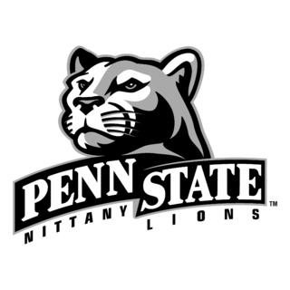 Penn State Lions Logo Black and White (1)