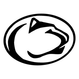 Penn State Lions Logo Black and White (2)