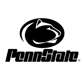Penn State Lions Logo Black and White