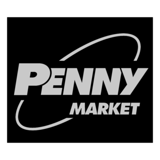 Penny Market Logo Black and White