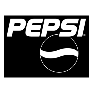 Pepsi Logo Black and White (2)