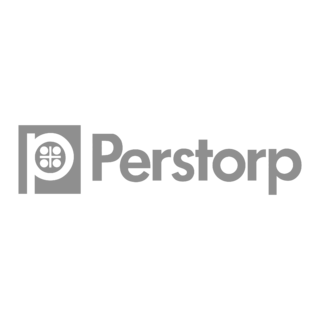 Perstorp Logo Black and White