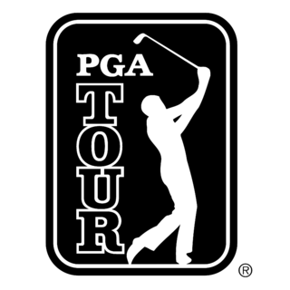 PGA Tour Logo Black and White