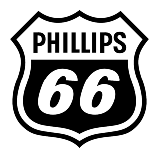 Phillips 66 Logo Black and White