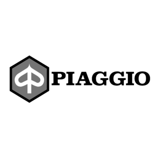 Piaggio Logo Black and White