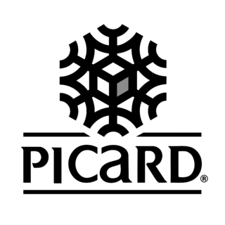 Picard Logo Black and White