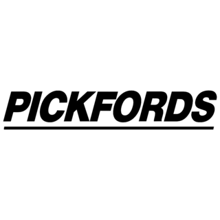 Pickfords Logo Black and White