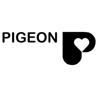 Pigeon Logo Black and White