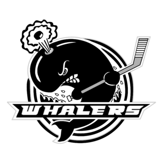 Plymouth Whalers Logo Black and White