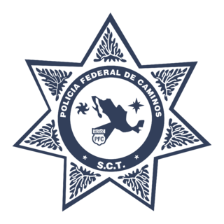 Policia Federal de Caminos Mexico Logo PNG